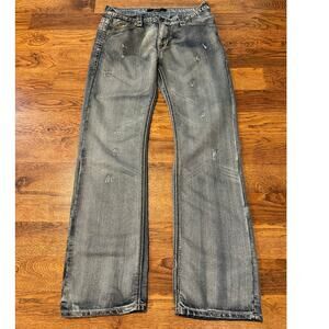 CJ Black Premium Distressed Faded Jeans Men’s Size 34 Casual Streetwear Denim